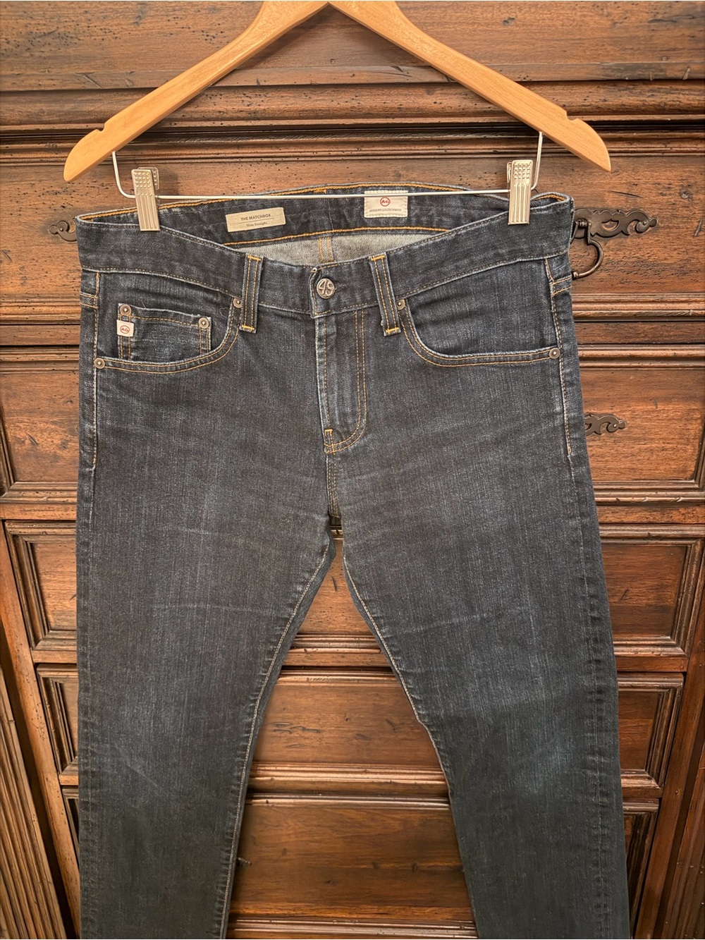 Men's Dark Blue Slim Jeans - AG